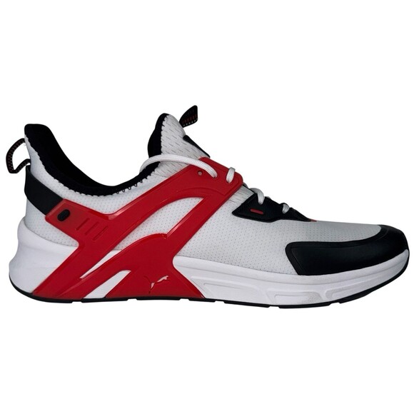 Puma Mens Size 12 Pacer Sneakers Shoe White Red Mesh Lifestyle Casual New main image 7